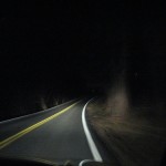 Dark road