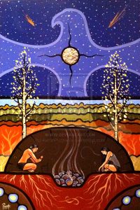 "Teachings of the Sweatlodge," © A. Paquette, 2010 